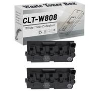 CLTW808 CLT-W808 Boîte de Toner usagé, conteneur de Remplacement Compatible pour imprimantes pour Samsung SL-X4220RX X4250LX X4300LX X3220NR X3280NR fiabilité et longévité 2*Black