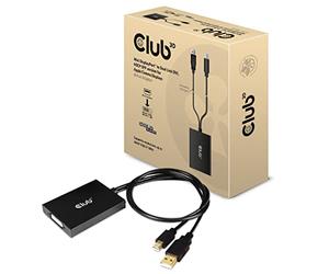 Club 3D 7995021001 Adaptateur Actif Mini DP vers Dual Link DVI Version HDCP Off pour écrans Apple Cinema