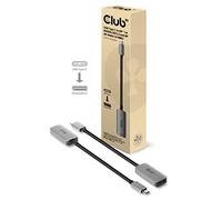 Club 3D Adaptateur Actif USB Type C vers DP 1.4 8K60Hz DSC1.2 HDR HBR3 CAC-1567