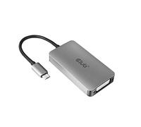 club3D CAC-1510 USB-C® / DVI Adaptateur [1x USB-C® mâle - 1x DVI femelle 24+5 pôles] aluminium