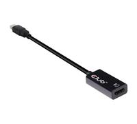 club3D CAC-1180 DisplayPort Adaptateur [1x DisplayPort mâle - 1x HDMI femelle] noir