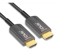 Club 3D Câble de raccordement club3D HDMI Fiche mâle HDMI-A 10.00 m noir CAC-1376 Câble HDMI