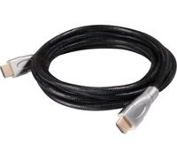 Club 3D Câble de raccordement club3D HDMI Fiche mâle HDMI-A, Fiche mâle HDMI-A 3.00 m noir CAC-1310 gainé Câble HDMI