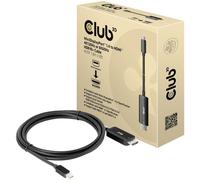 Club 3D Câble de raccordement club3D Mini-Display / HDMI Fiche mâle Mini DisplayPort, Fiche mâle HDMI-A 1.80 m noir CAC-1187 Câble DisplayPort