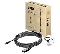 Club3D Câble d'extension USB 3.2 Gen1 actif 10 mètres M/B 28 AWG