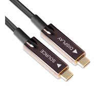 Club3D Câble USB 3.2 Gen2 Type-C optique actif A/V 20 m Mâle/Mâle Noir