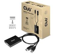 CLUB3D cac-1010 Displayport/usb DVI-I Daul link Noir, Blanc