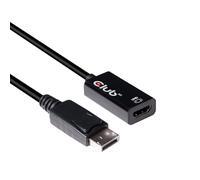 Club 3D Adaptateur DisplayPort actif CAC-1080 DP 1.4 vers HDMI 2.0a HDR Noir