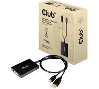 Club 3D CAC-1130-A Mini-Display / DVI Adaptateur [1x Mini DisplayPort, USB-A - 1x DVI] noir 60 cm