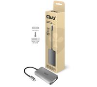 club3D CAC-1510 USB-C® / DVI Adaptateur [1x USB-C® mâle - 1x DVI femelle 24+5 pôles] aluminium