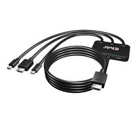 Club 3D CAC-1630 Club3D Adaptateur USB-C/HDMI/Mini-DP > HDMI actif St/St/St retail