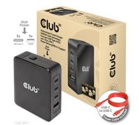 Club 3D CAC-1917 Chargeur GaN 140 Watt 5 A Power Delivery