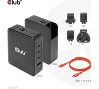 Club 3D CAC-1917 Club3D Chargeur 3xUSB type C, 1xUSB type A, PD 140W, GaN retail