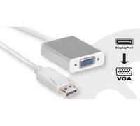 club3D CAC-2003 DisplayPort Adaptateur [1x DisplayPort mâle - 1x VGA femelle] blanc