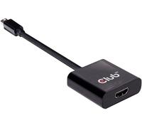 Club 3D CAC-2170 Mini-Display Adaptateur [1x Mini port Display mâle - 1x HDMI femelle] noir