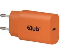 Club 3D CAC-3023 Chargeur USB 30 W orange intérieure