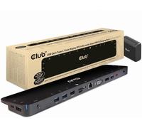 Club 3D CSV-1565 Station d'accueil USB Gen1 Type-C Triple Affichage DP1.4 Alt-Mode Smart PD3.0 avec Alimentation 100 W