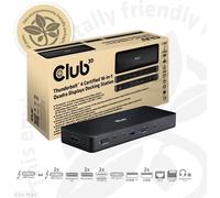 Club 3D CSV-1583 Club3D Thunderbolt4 16-in-1 Dockingstation 4 Displays St/Bu retail