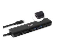 Club 3D CSV-1592 Club3D USB-7-in1-HUB USB-C > HDMI/2xUSB/USB-C/RJ45/SD/MSD retail
