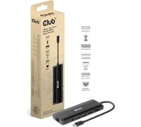 Club 3D CSV-1597 Station d'accueil USB Gen 1 Type-C 8 en 1 MST Dual 4K60 Hz