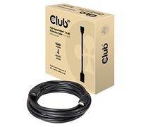 club3D HDMI Rallonge Fiche mâle HDMI-A, Prise Femelle HDMI-A 5.00 m Noir CAC-1320 Câble HDMI