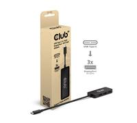 Club 3D Hub MST USB-C® Vers 3 Sorties DisplayPort 4K 60Hz HDCP Dockingstation