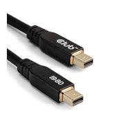 Club 3D MINIDISPLAYPORT to MINIDISPLAYPORT DP80BIDIRECTIONAL VESA Certified Cable 1M/3.28 FT - Kabel