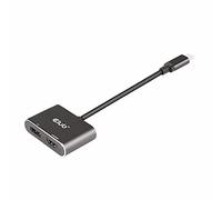 Club 3D MST Hub USB3.2 Gen2 Type-C (DP™ Ancien Mode) vers DisplayPort™ + HDMI™ 4K60Hz St./B.