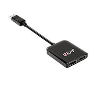 Club 3D Multi Stream Transport (MST) Hub DisplayPort™ 1.4 vers DisplayPort™ Dual Monitor 4K60Hz