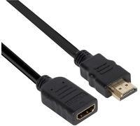 Rallonge club3D HDMI Fiche mâle HDMI-A, Prise femelle HDMI-A 3.00 m noir CAC-1321 4K UHD Câble HDMI