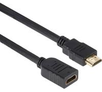 Club 3D Rallonge club3D HDMI Fiche mâle HDMI-A, Prise femelle HDMI-A 5.00 m noir CAC-1320 4K UHD Câble HDMI