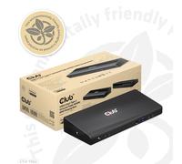 Club 3D SenseVision Connect Station De Charge Triple 4K USB C 3.2 Gen1