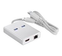 Club 3D SenseVision - Station d'accueil - USB - HDMI G