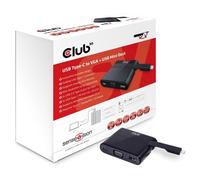 Club 3D SenseVision - Station d'accueil - USB - VGA