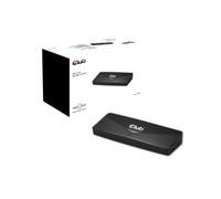 Club 3D SenseVision USB 3.0 4K Docking Station - Station d'accueil - USB - DVI, HDMI, DP - 1GbE