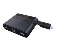Club 3D SenseVision USB Type-C to Ethernet + USB 3.0 + USB Type-C Charging Mini Dock - Station d'accueil - USB-C - GigE G