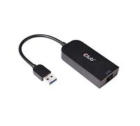 Club 3D USB 3.2 Gen1 Adaptateur Typ-A vers 2, 5 Gigabit Ethernet St./BU Noir