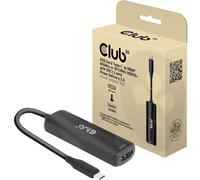Club 3D USB Gen2 Type-C vers HDMI 8K60Hz ou 4K120Hz HDR10+ avec DSC1.2 avec Power Delivery 3.0 Adaptateur actif M/F CAC-1588