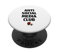 Club Anti-réseaux Sociaux (déclaration de désintoxication numérique) PopSockets PopGrip Adhésif