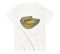 Club Atlético Boca Juniors CABJ Buenos Aires Argentine T-shirt 100 % coton imprimé devant et dos Coupe unisexe Taille adulte Il est important de consulter le tableau des tailles CAM1213., Blanche, XL