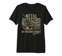 Club Britannique de détection de métaux Vintage - Chasse au trésor Britannique T-Shirt Haut de Gamme