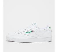 Reebok Chaussures de gymnastique Club C 85 Mixte Blanc (Intense-White/Green) Taille 37.5 EU