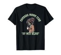 Club canadien amusant et effrayant pour les mamans d'Halloween à Miss Hijos T-Shirt