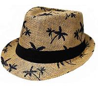 CLUB CUBANA Chapeaux Fedora Unisexe pour Hommes, Femmes. Chapeau Panaméen Mou pour La Plage, Style Casquette Jazz Soleil De l’Eté Marron