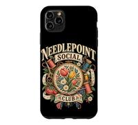 Club de Broderie Vintage pour Passionnés de Loisirs Créatifs Coque pour iPhone 11 Pro Max