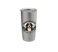 Club de café Bernese Mountain Dog Gobelet isotherme en acier inoxydable double paroi