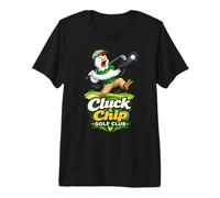 Club de Golf Cluck and Chip Chicken T-Shirt Haut de Gamme