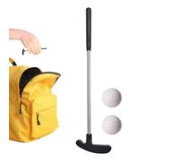 Club de golf - Mini bâton de jeu, putter d'entraînement réglable | Mini en métal léger durable avec prise en main confortable pour la pratique en intérieur et en extérieur et les jeux amusants à la