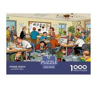 Club de la Procrastination Puzzle en Bois Imperméable DIY Puzzles De 1000 Pièces pour Adultes Coloré Jeux De Stimulants