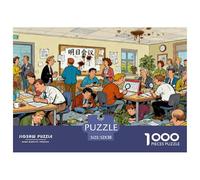 Club de la Procrastination Puzzle en Bois Imperméable Puzzles De 1000 Pièces pour Adultes Cadeaux Défi Et Casse-tête De Décoration pour La Maison